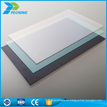 Material 100% virgen bayer material material de techo de plástico transparente transparente panel